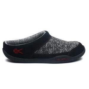 Kuru Womens DRAFT Slipper US 10.5 EU 42 Black Ruby Slip On Rubber NIB
